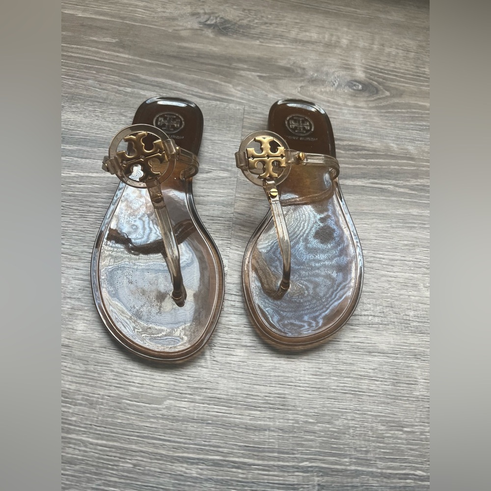 TORY BURCH MINI MILLER JELLY THONG SANDAL